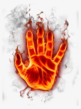 Hand Sticker - Fire Png Images Hd