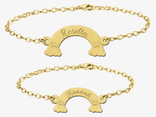 Moeder Dochter Armband Zilver Goud