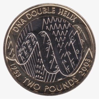2003 Two Pound Bu £2 Dna Helix