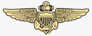 Naval Aviation Insignia - Navy Pilot Wings Png