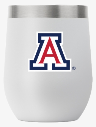 Arizona 12 Oz Stemless Light Gray Tumbler - University Of Arizona