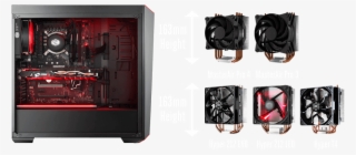 For Cpu Coolers - Cooler Master Masterbox Lite 5