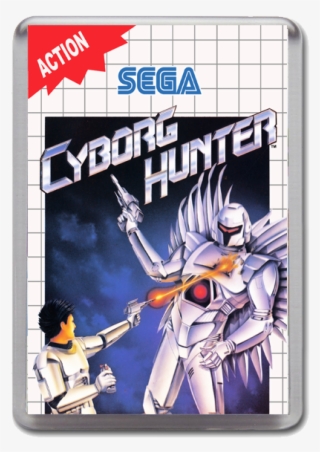 Cyborghunter Eu Sega Master System Game Inspired Fridge - Cyborg Hunter Master System