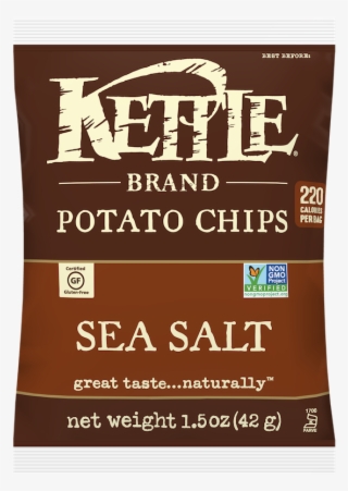 Botana De Papas Fritas Sabor Sal De Mar 42g - Kettle Brand Potato Chips