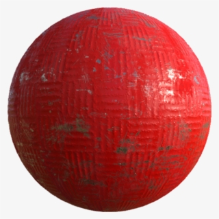 Damaged Red Steel - Sphere