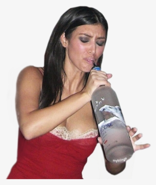 Kim Kardashian Drunk
