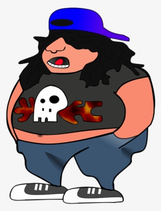 Obesity And Asthma - Gambar Kartun Rock N Roll