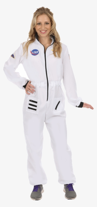Adult Women's White Astronaut Costume - Women's Nasa Astronaut Costume