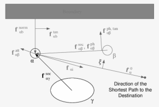 Force Term Exterted From A Car To A Pedestrian - Diagram