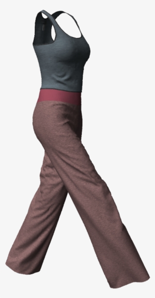 Yoga Pants Garment File Marvelous Designer Templates - Pajamas