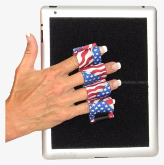 Heavy Duty 4-loop Grip For Ipad Or Large Tablet - Tablet Computer