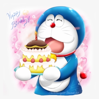 Doraemon Birthday Png - Happy Birthday Doraemon Logo
