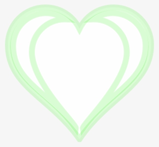Heart Green Layered Png