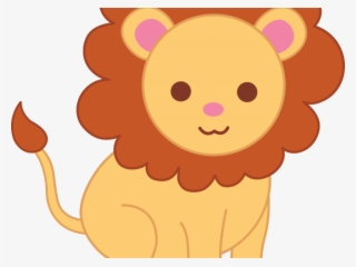 Cute Clipart Lion - Cute Lion Animation Png