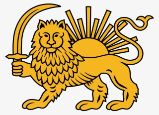 2000 X 1444 4 - Iran Flag Lion Vector