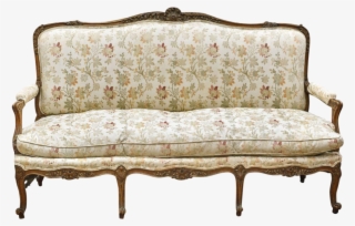 Antique Louis Xv Style Gilt-wood Sofa Settee On Chairish - Studio Couch