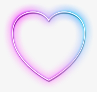 #neon #неон #heart #love #frame #4asno4i # - Heart