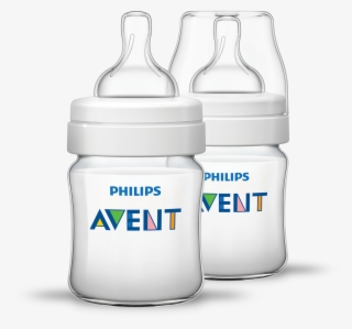 Classic Feeding Bottle 125ml 2pk - Philips Avent Classic 4oz