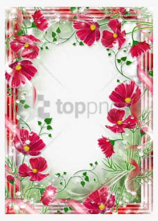 Free Png Beautiful Flowers Photo Frames Png Image With - Beautiful Flowers Photo Frames
