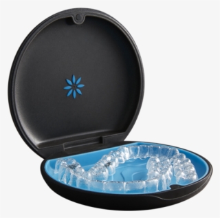 Open Aligner Case With Invisalign Aligners 1 10 2019 - Electronics