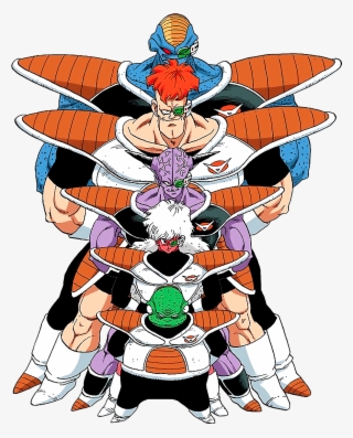 Squads Pose In Series - Dbz Recoome