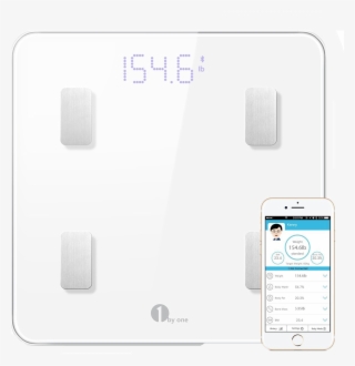 1byone Smart Wireless Digital Bathroom Scale - Iphone