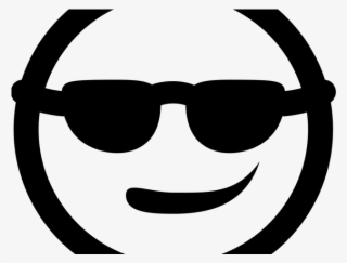 Sunglasses Emoji Clipart Single - Logos Cool