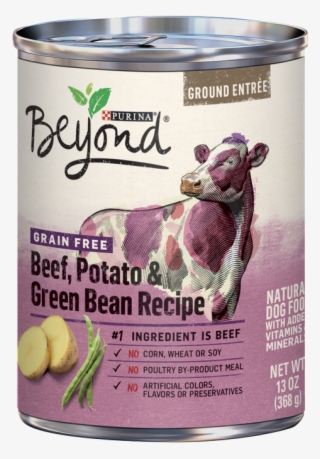 Ground Entree Grain Free Beef, Potato And Green Bean - Beyond Wet Dog Food