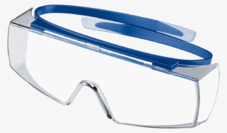 Uvex Safety Glasses For Eyeglass Wearers - Uvex Super F Otg