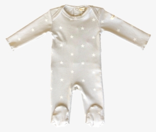 Fragile Grey Glitter Star Romper - Cardigan