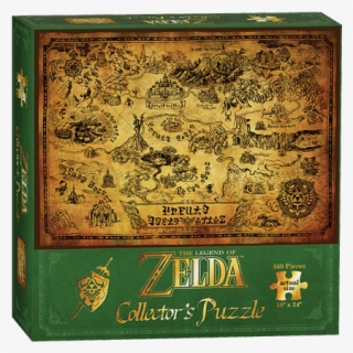 Poster The Legend Of Zelda Hyrule Map