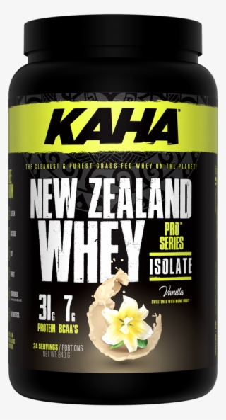Kaha Nz Whey Vanilla 840g - Whey Protein Isolate