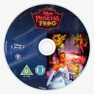 The Princess And The Frog Bluray Disc Image - Disney Blu Ray Disc