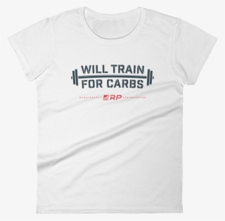 Will Train For Carbs Women's - Active Shirt