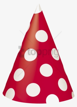 Free Png Download Polka Dot Birthday Hat Png Images - Black And White Party Hat