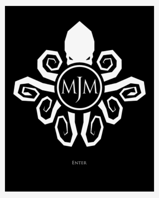 Octopus Logo Splash Enter - Emblem