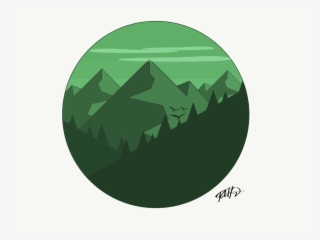 Vector Landscape Instagram/ Tumblr - Mountain Vector