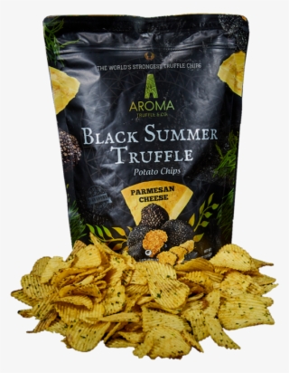 Black Summer Truffle Potato Chips - Black Truffle Chips
