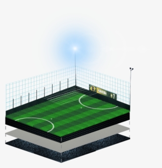 Floodlight-netting - Soccer-specific Stadium