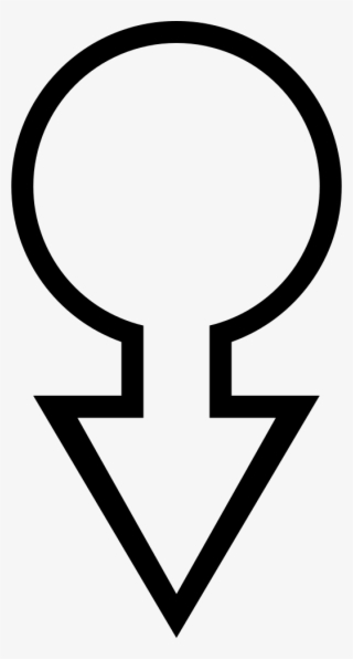 Circle With Arrow Symbol