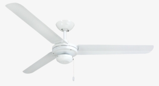 Indoor/outdoor Pure White Ceiling Fan - Ceiling Fan