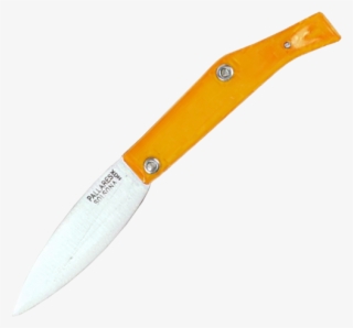 Pallares Resin Folding Pocket Knife Orange 7cm - Utility Knife