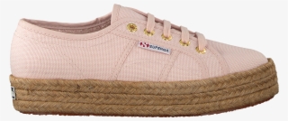 Pink Superga Sneakers 2730 Cotropew Womens Lace Textile - Slip-on Shoe