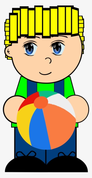 This Free Icons Png Design Of Cartoon Boy With Ball