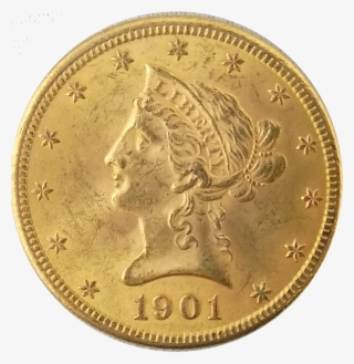 1901 American Liberty Eagle 10 Gold Coin Free Uk Delivery - Coin