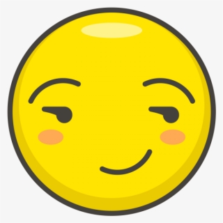 Smirking Face Emoji Png Transparent Emoji Freepngimage - Smiley