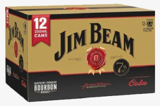 Jim Beam Bourbon And Cola - Jim Beam Gold Box