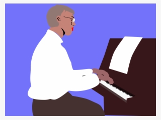 Pianist Clipart - Illustration