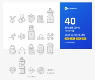 Download Premium Smashicons Fitness - Plastic Bottle