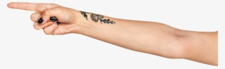 Low Cervix Header Arm - Temporary Tattoo